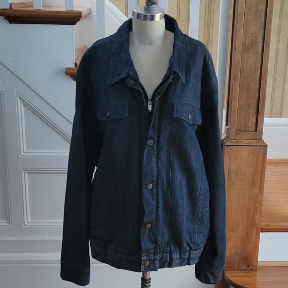 Ecko Unlimited Defined By Design Denim Blue Jacket Size 2X Large - Picture 1 of 7